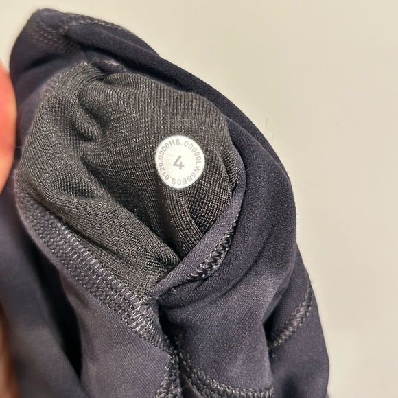 Lululemon Align Crop 21" *Diamond Dye Diamond Dye Pitch Grey Graphite Grey - Picture 5 of 5